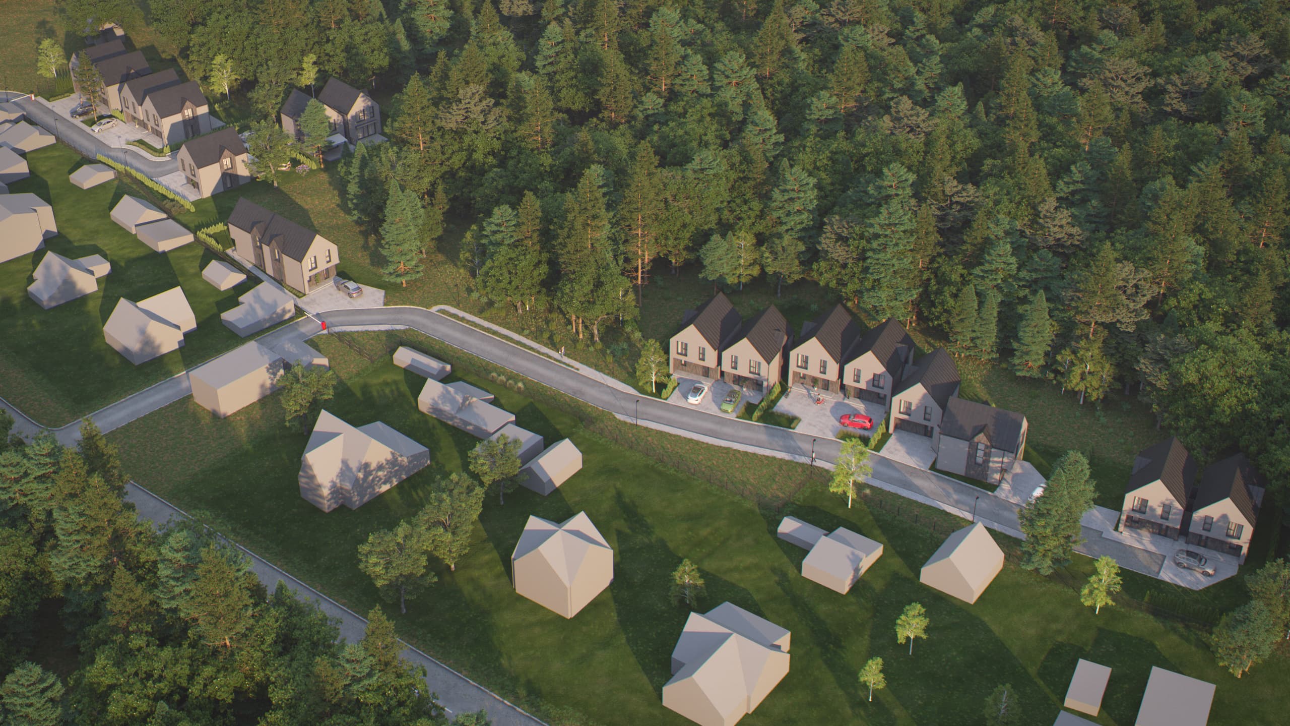 Projekto planas iš viršaus